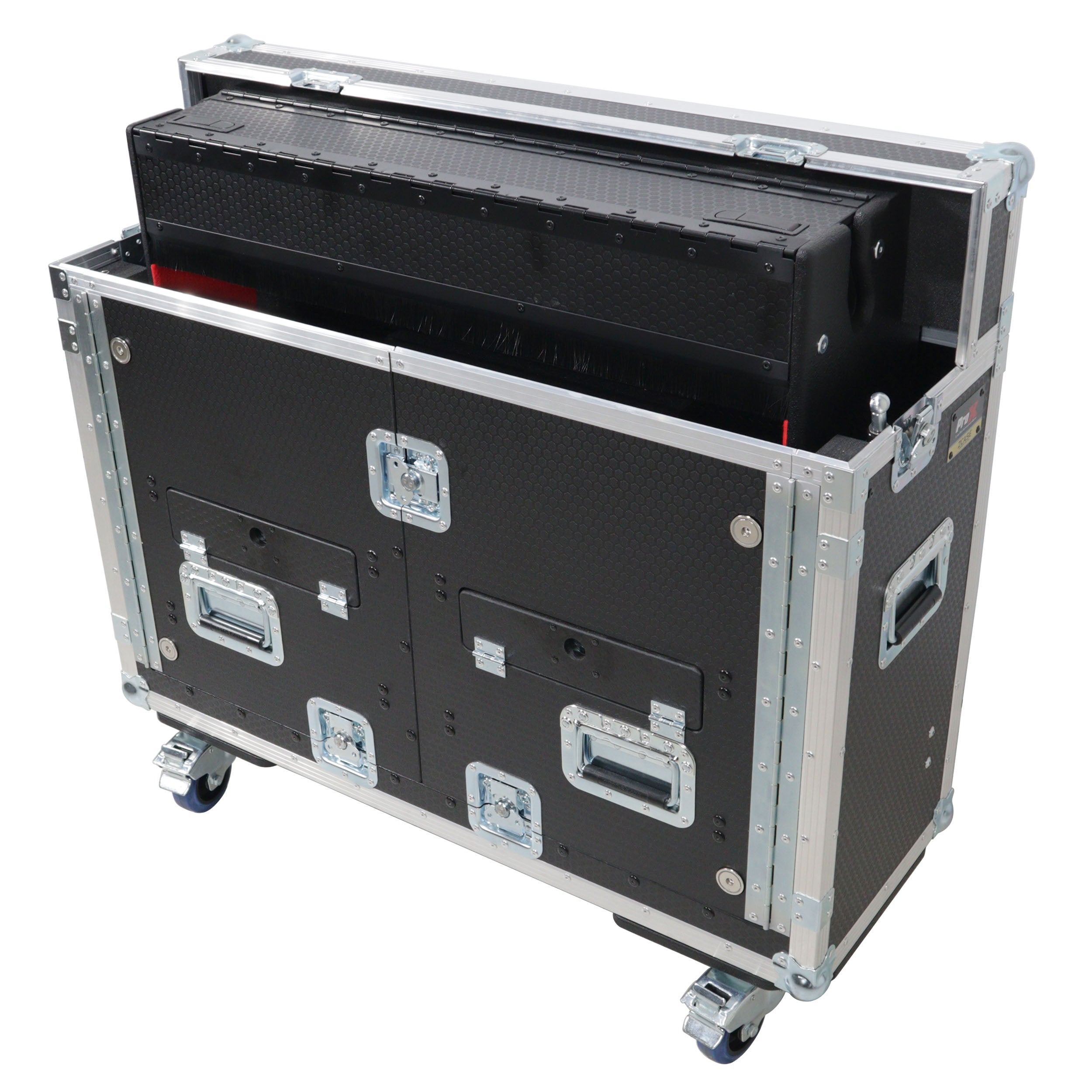 ProX Allen and Heath SQ7 Flip-Ready Hydraulic Console Easy Retracting Lifting Case by ZCASE