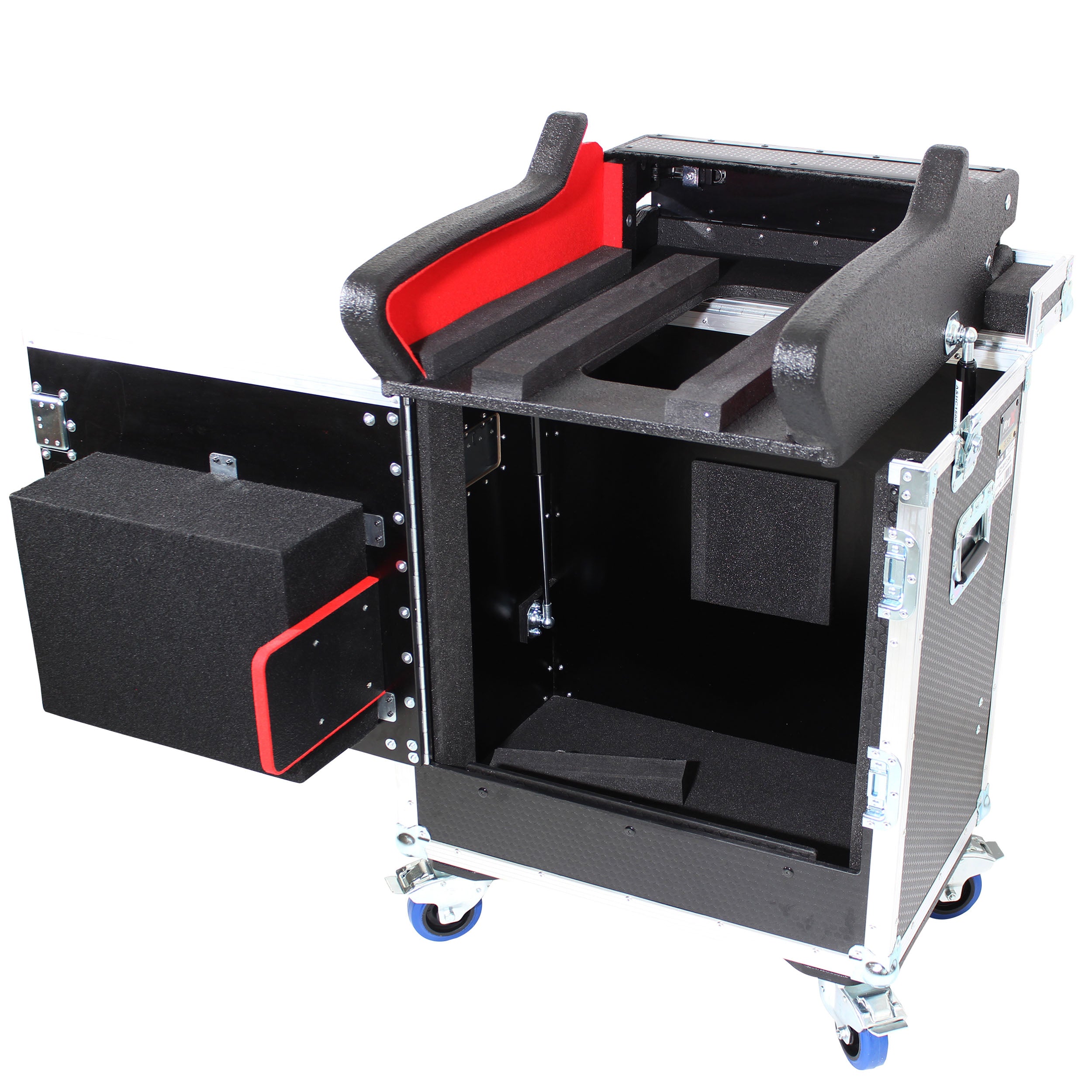 ProX Allen and Heath DLive C1500 Flip-Ready Hydraulic Console Easy Retracting Lifting Case by ZCASE