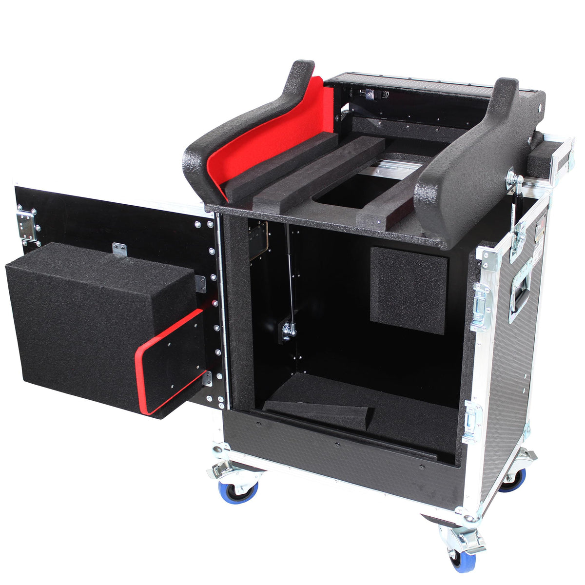 ProX Allen and Heath DLive C1500 Flip-Ready Hydraulic Console Easy Retracting Lifting Case by ZCASE.