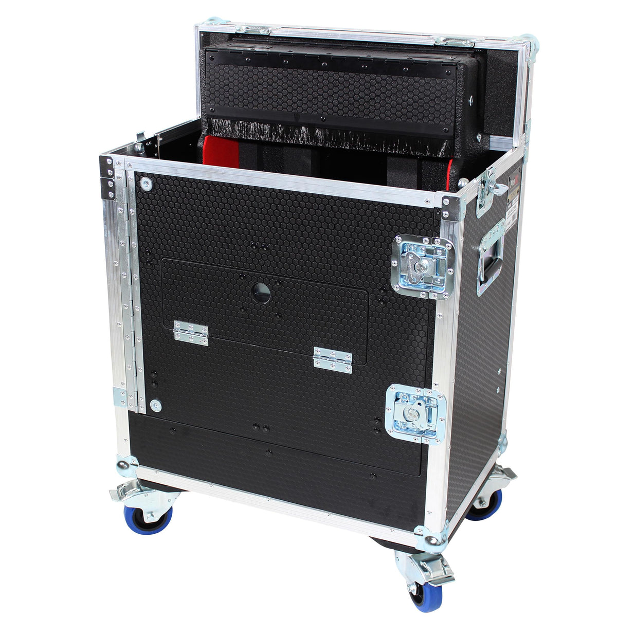 ProX Allen and Heath DLive C1500 Flip-Ready Hydraulic Console Easy Retracting Lifting Case by ZCASE.