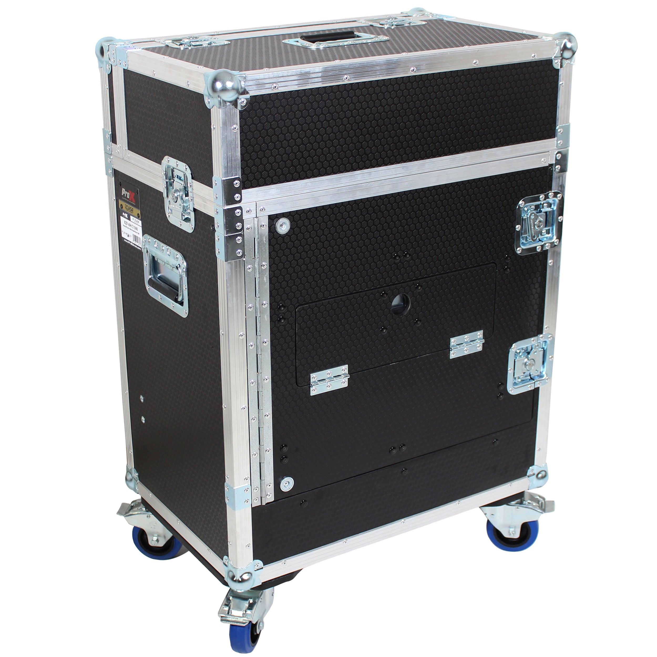 ProX Allen and Heath DLive C1500 Flip-Ready Hydraulic Console Easy Retracting Lifting Case by ZCASE