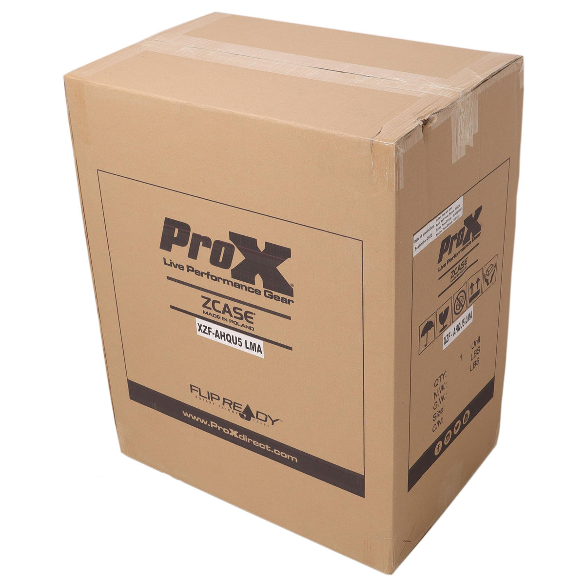 ProX Allen and Heath QU-5 Flip-Ready Hydraulic Console Easy Retracting Lifting Case 1U and Laptop Display Arm by ZCASE