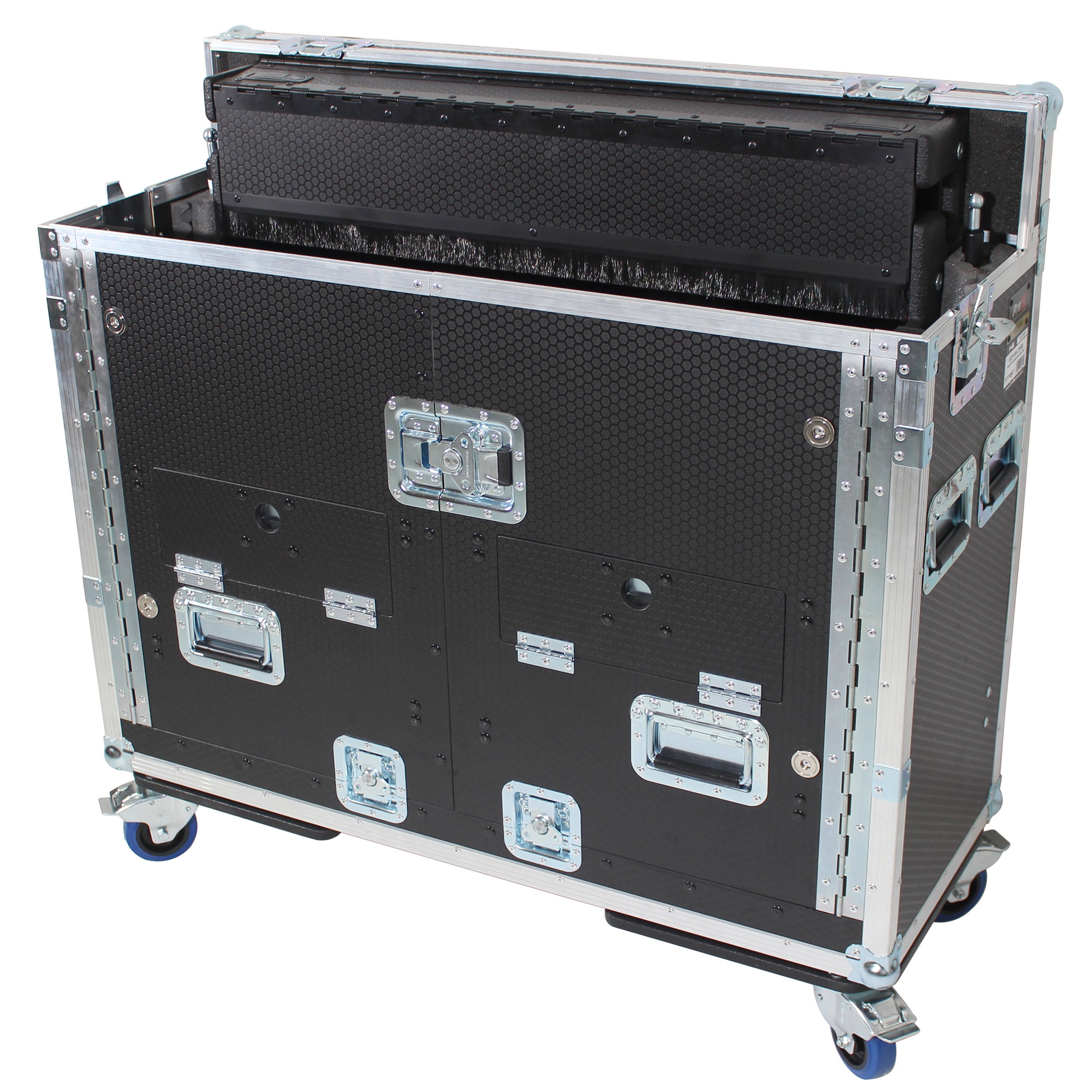 ProX Allen and Heath DLive S5000 Flip-Ready Hydraulic Console Easy Retracting Lifting Case by ZCASE