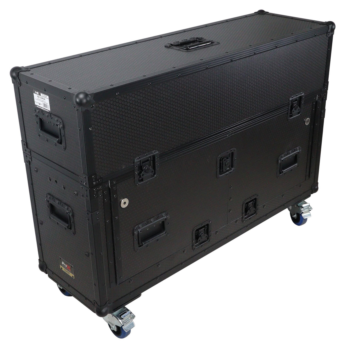 ProX Flip-Ready Easy Retracting Hydraulic Lift Case for Pioneer CDJ-3000 and DJM-900 NXS2 System.