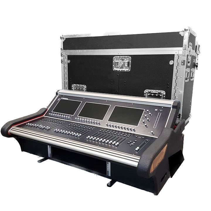ProX Flip-Ready Detachable Easy Retracting Hydraulic Lift Case for Digico S31 Digital Mixing Console by ZCase®