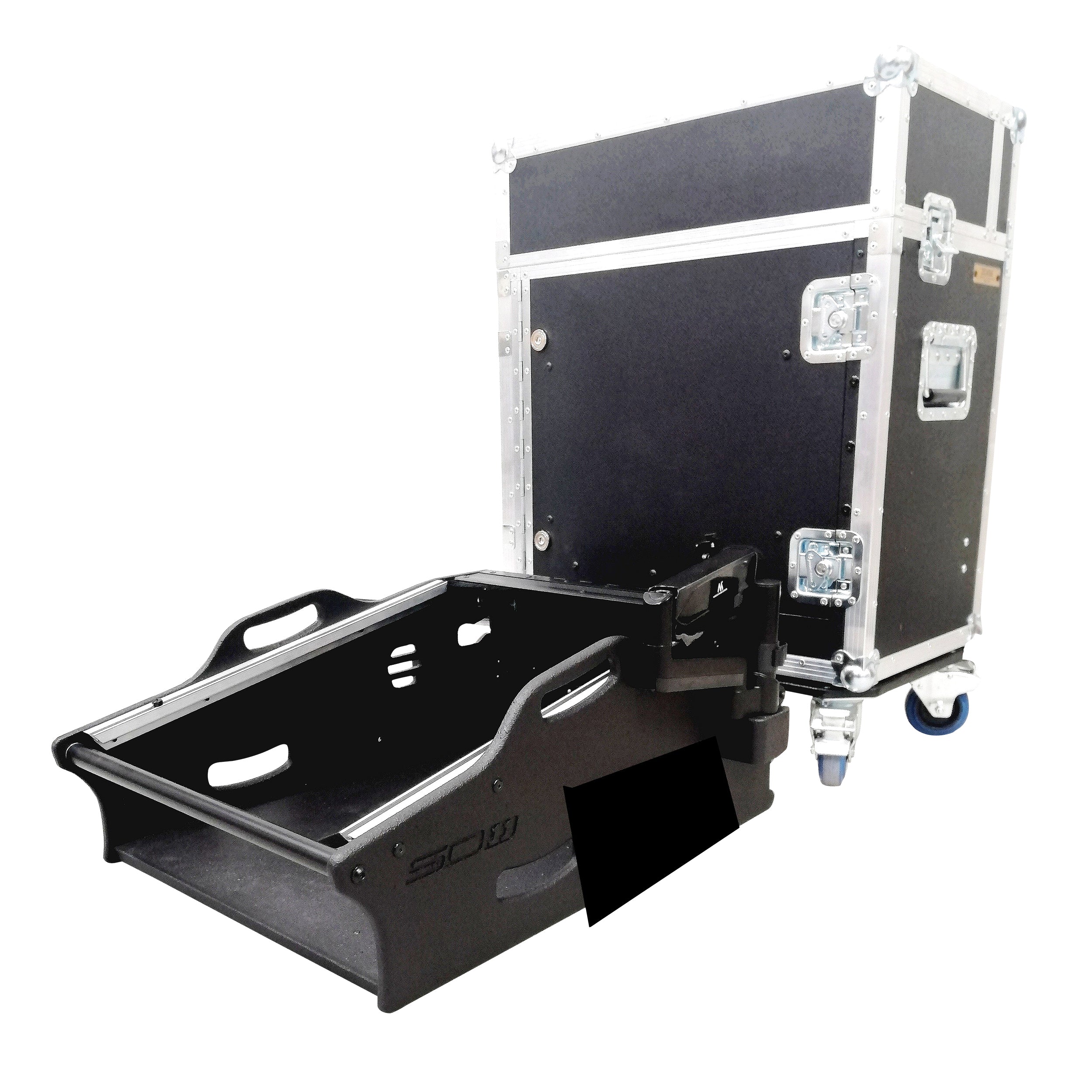 ProX Flip-Ready Detachable Easy Retracting Hydraulic Lift Case With for Digico S11 Digital Mixing Console by ZCase®