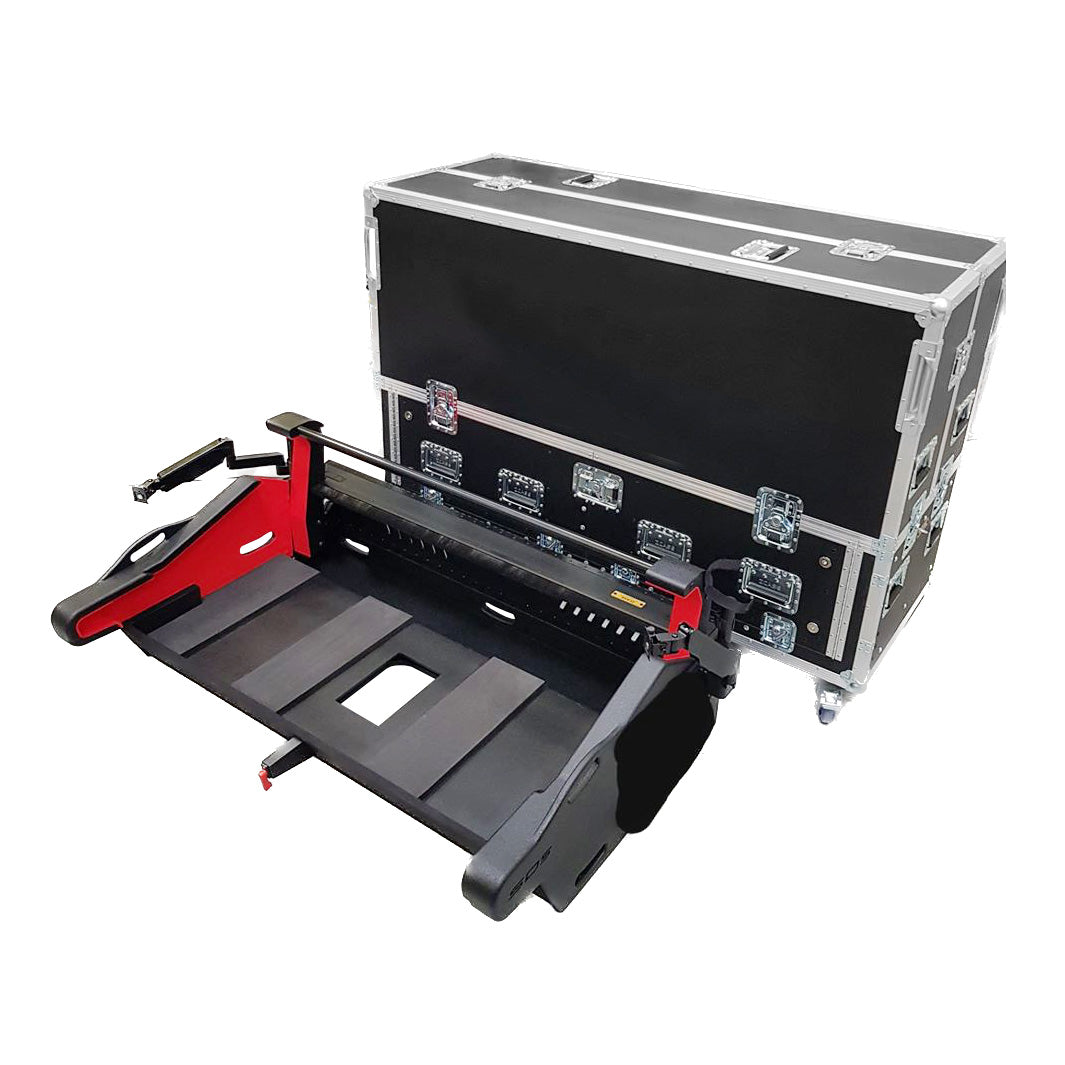 ProX Flip-Ready Detachable Easy Retracting Hydraulic Lift Case With 2U for Digico SD5 Digital Mixing Console by ZCase®
