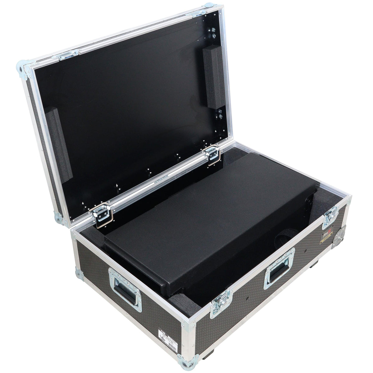 ProX Set of Two ATA Flight Style Road Cases for ProX Control Tower DJ Podium Travel Stand.