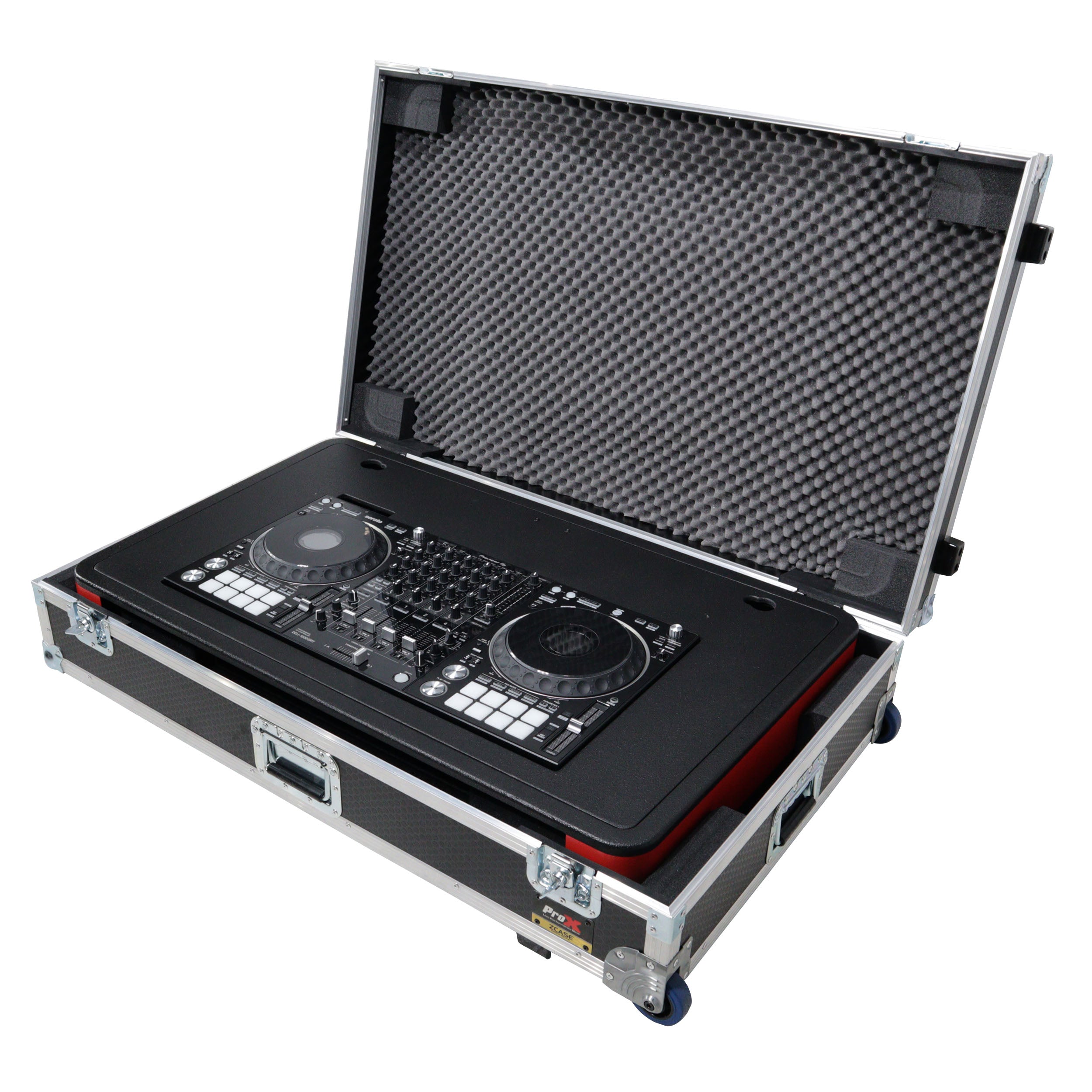 ProX Set of Two ATA Flight Style Road Cases for ProX Control Tower DJ Podium Travel Stand