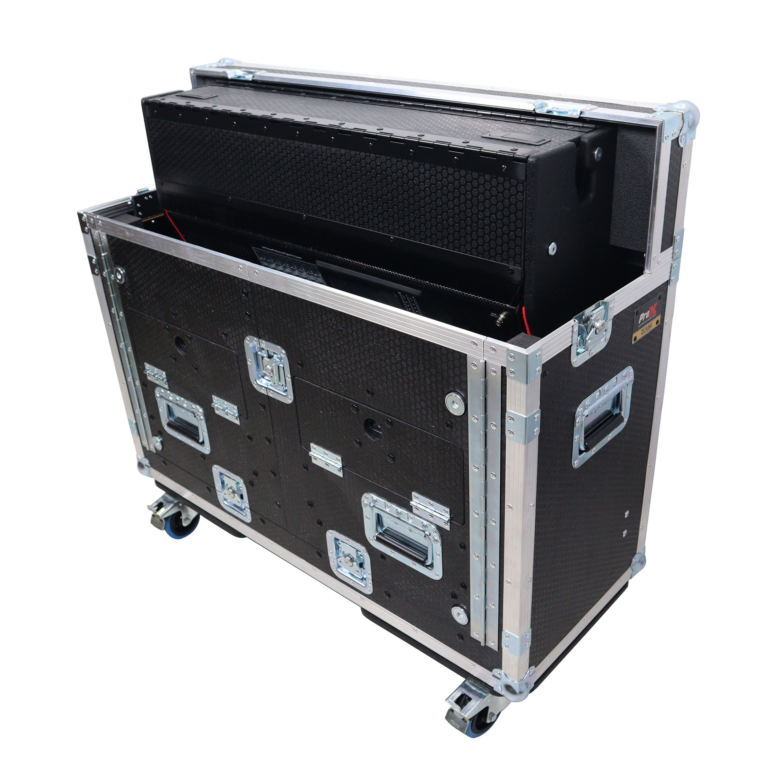 ProX Flip-Ready Easy Retracting Hydraulic Lift Case for PreSonus StudioLive 64S & 32S Mixing Console
