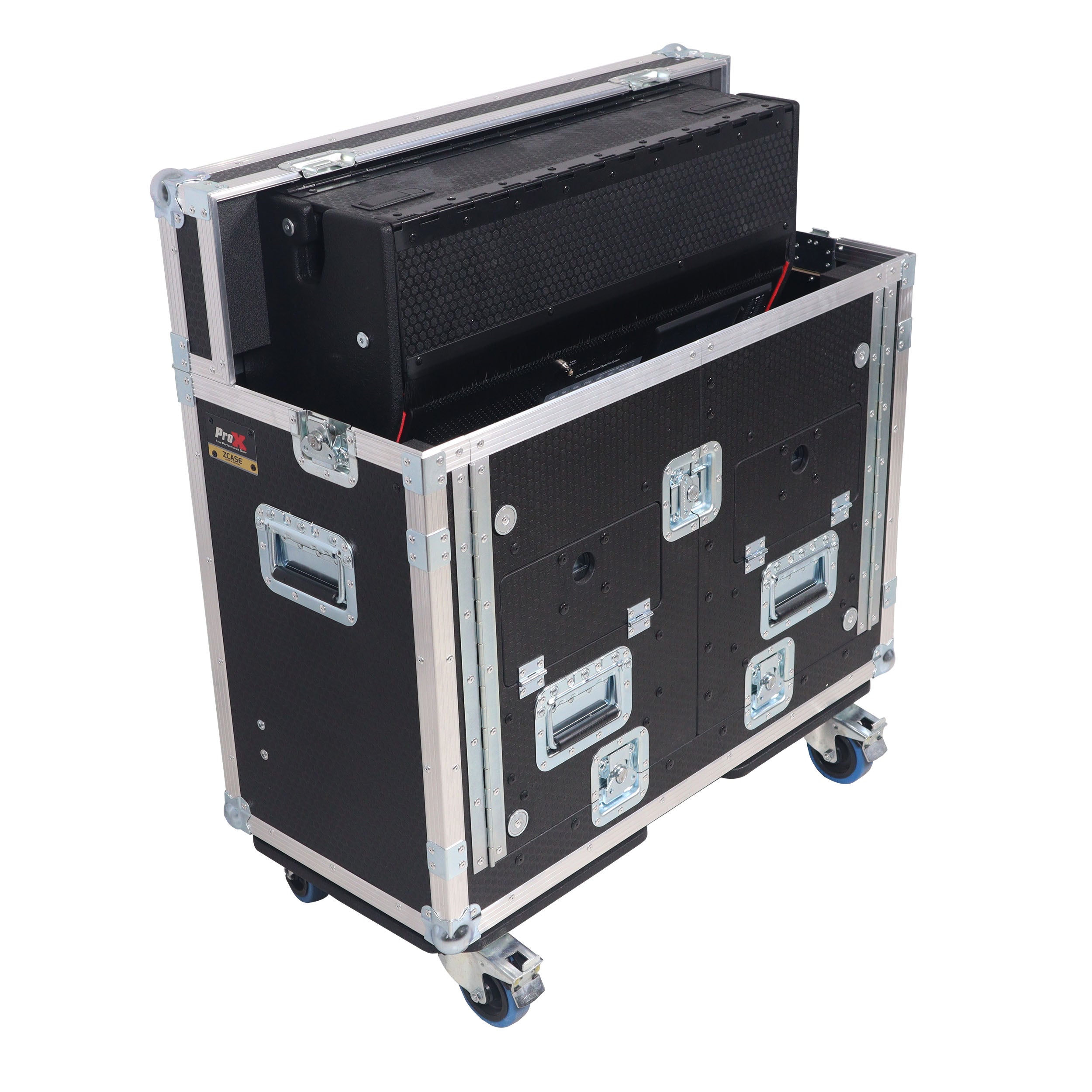 ProX Flip-Ready Easy Retracting Hydraulic Lift Case for PreSonus StudioLive 32SX Mixing Console