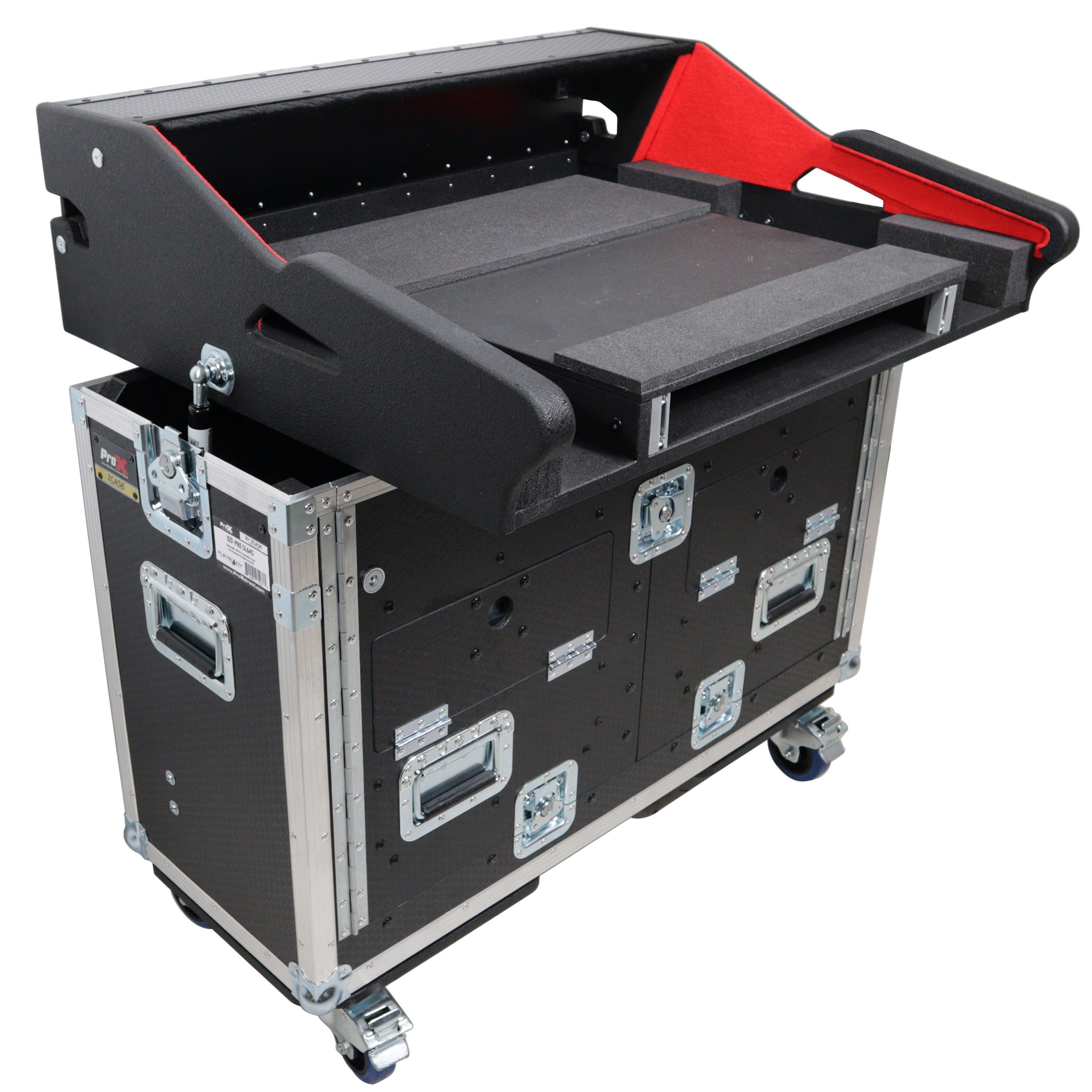 ProX Flip-Ready Easy Retracting Hydraulic Lift Case for PreSonus StudioLive 32C Mixing Console