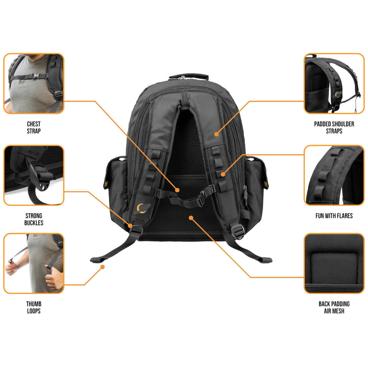 JetPack Prime - Water Resistant Backpack.