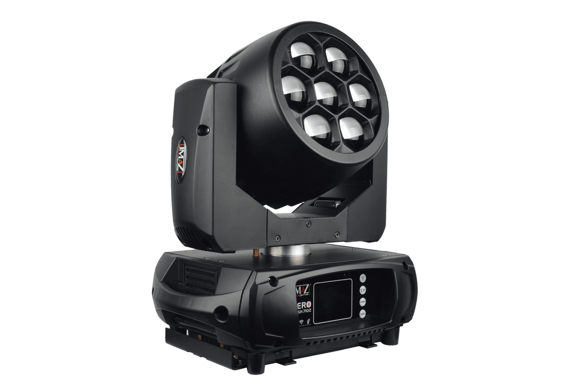 JMAZ AERO WASH 710Z - 70W Battery Powered RGBW LED Wash Moving Head.