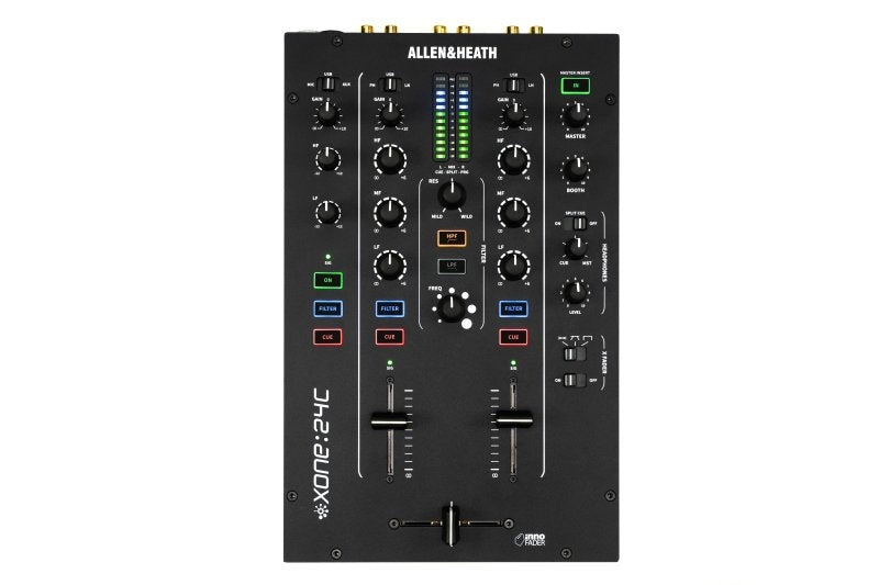 Allen & Heath XONE:24C DJミキサー Allen & Heath XONE:24C Analog 2+1 Channel DJ Mixer with USB