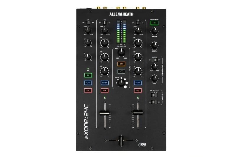 Allen & Heath XONE:24C Analogue 2+1 Channel DJ Mixer with Interface.