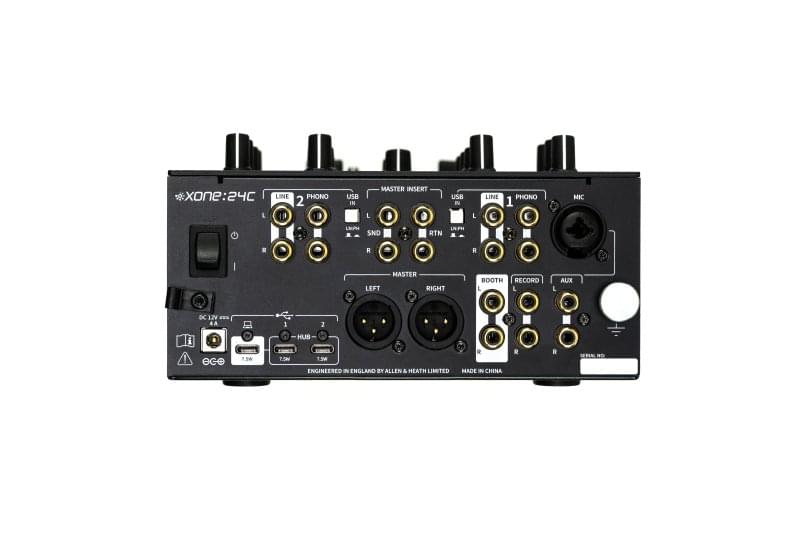 Allen & Heath XONE:24C Analogue 2+1 Channel DJ Mixer with Interface.