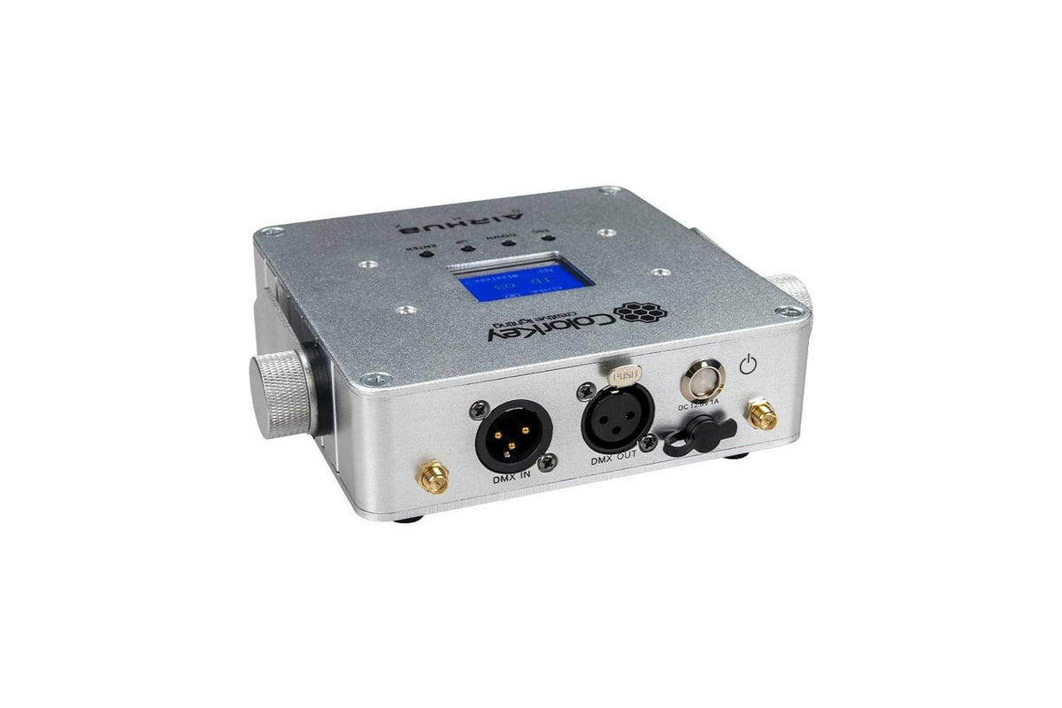Colorkey AirHub DMX - Battery-powered Wi-DMX Transceiver.