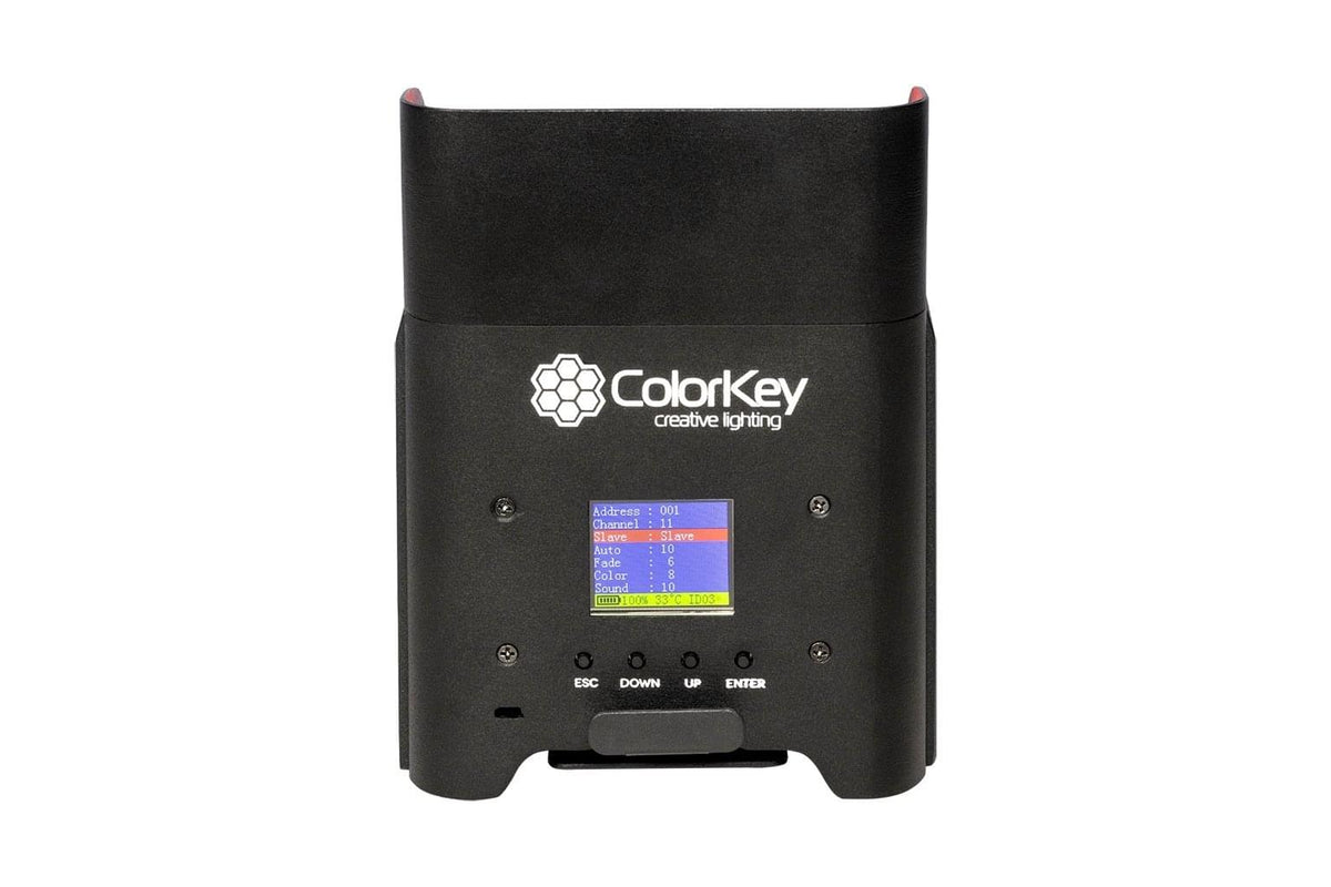 Colorkey AirPar HEX 4 - Wireless Battery-powered Upligh.