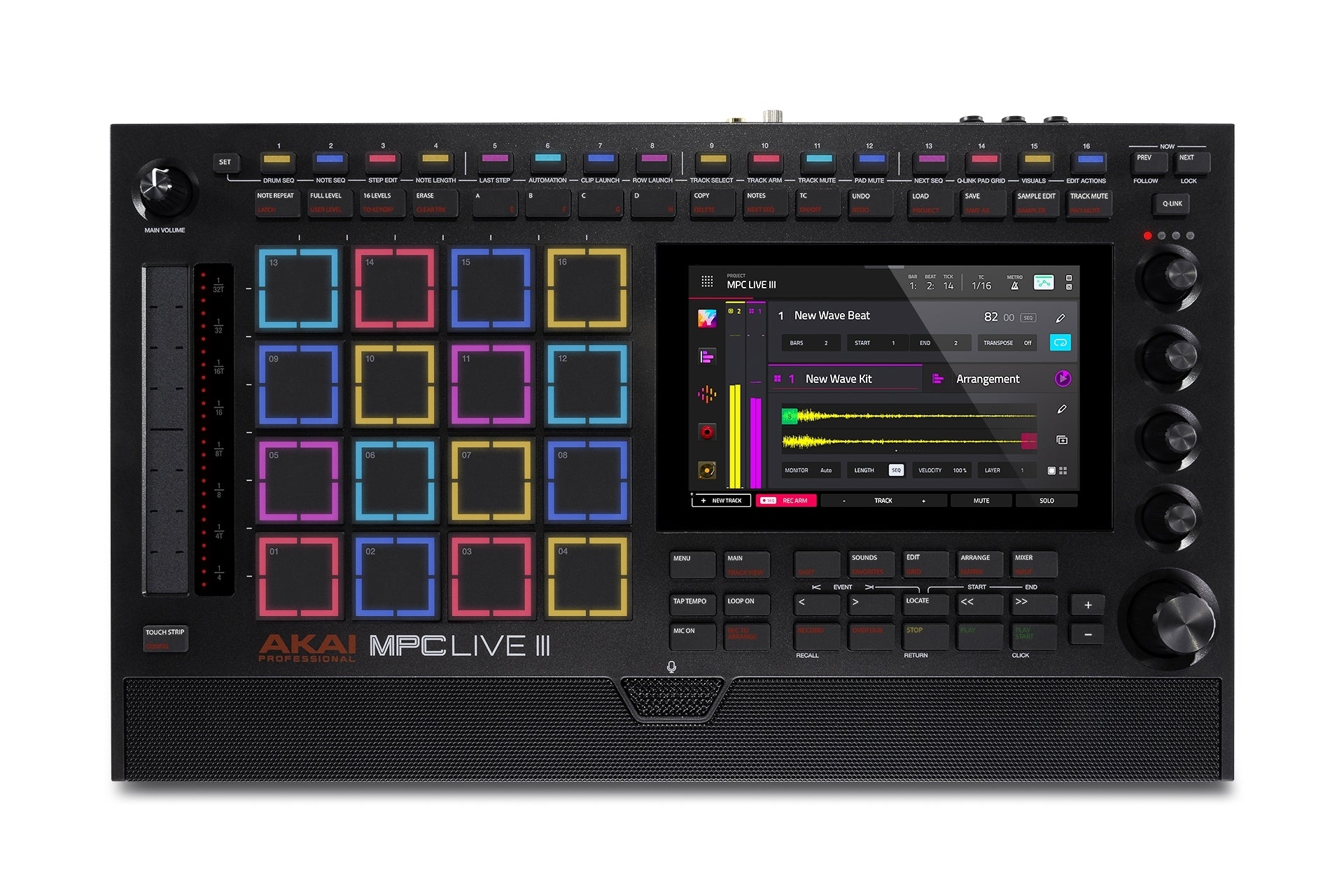 Akai MPC Live III + Magma MGA48061 Case Bundle