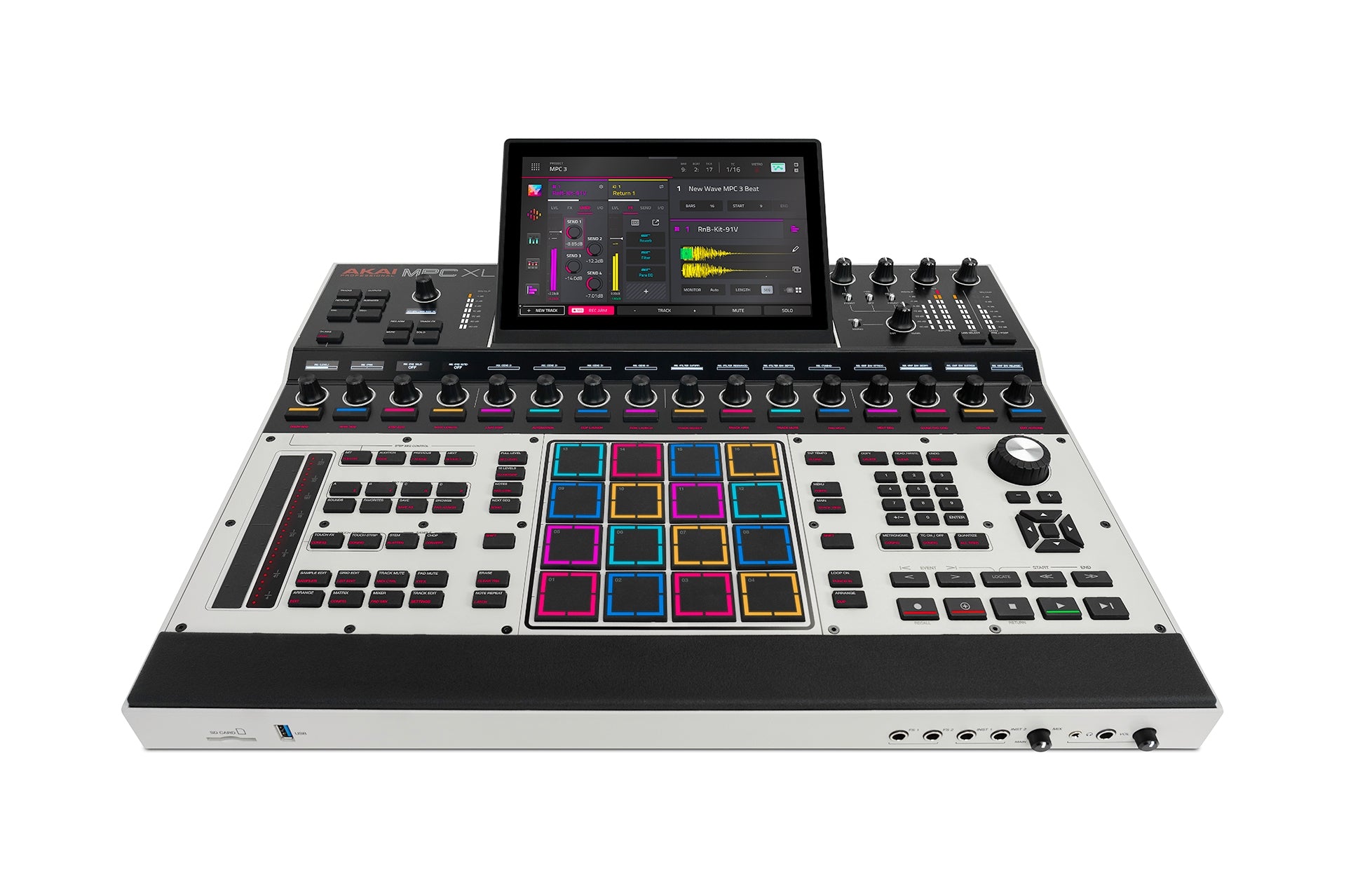 Akai MPC XL - Next-Generation Flagship Standalone MPC for Sampling and Sequencing