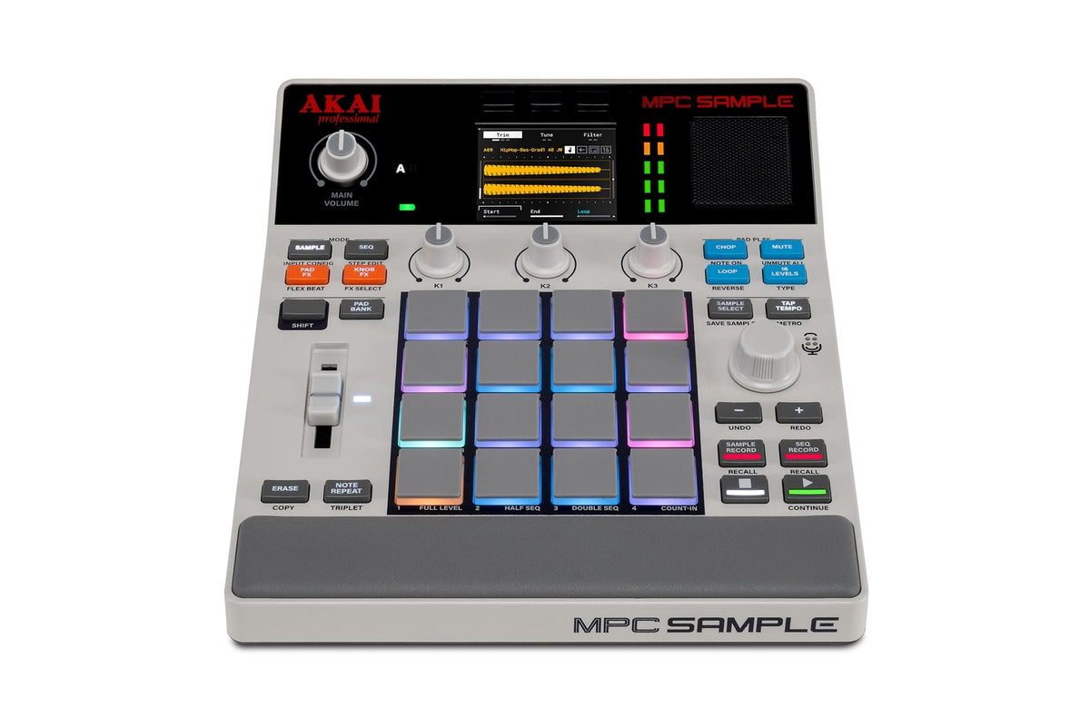 Akai MPC SAMPLE - Sampler, Sequencer and Effects Processor.