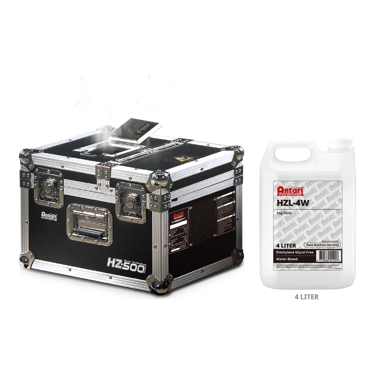 Antari HZ-500 + Antari HZL-4W Haze Fluid Bundle