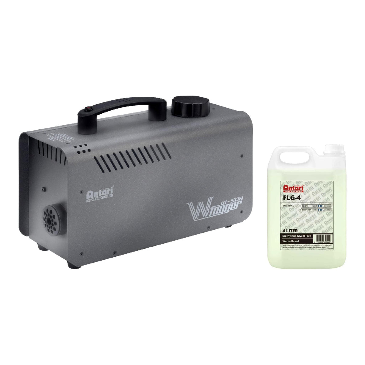 Antari W-508 + Antari FLG-4 Fog Fluid Bundle
