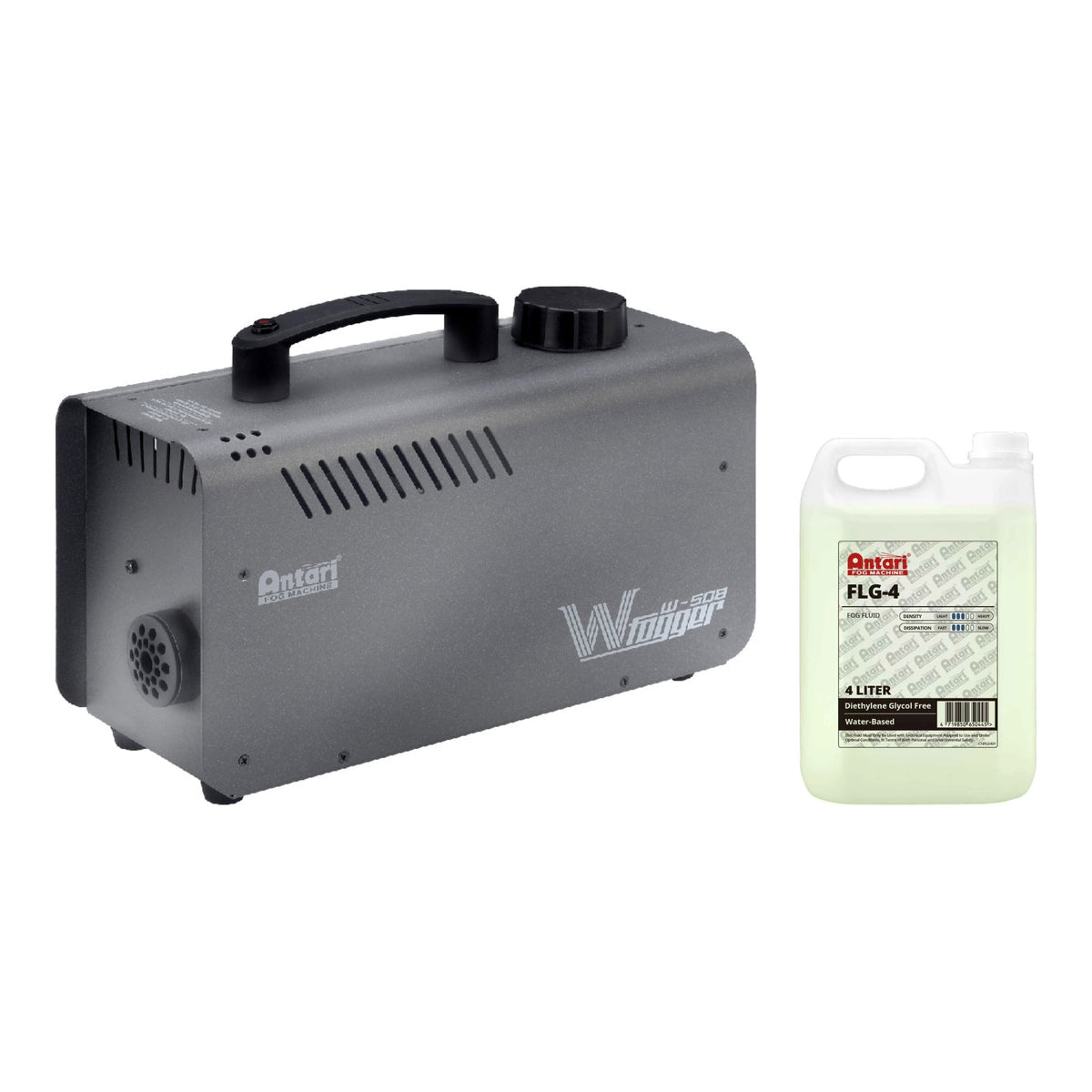Antari W-508 + Antari FLG-4 Fog Fluid Bundle
