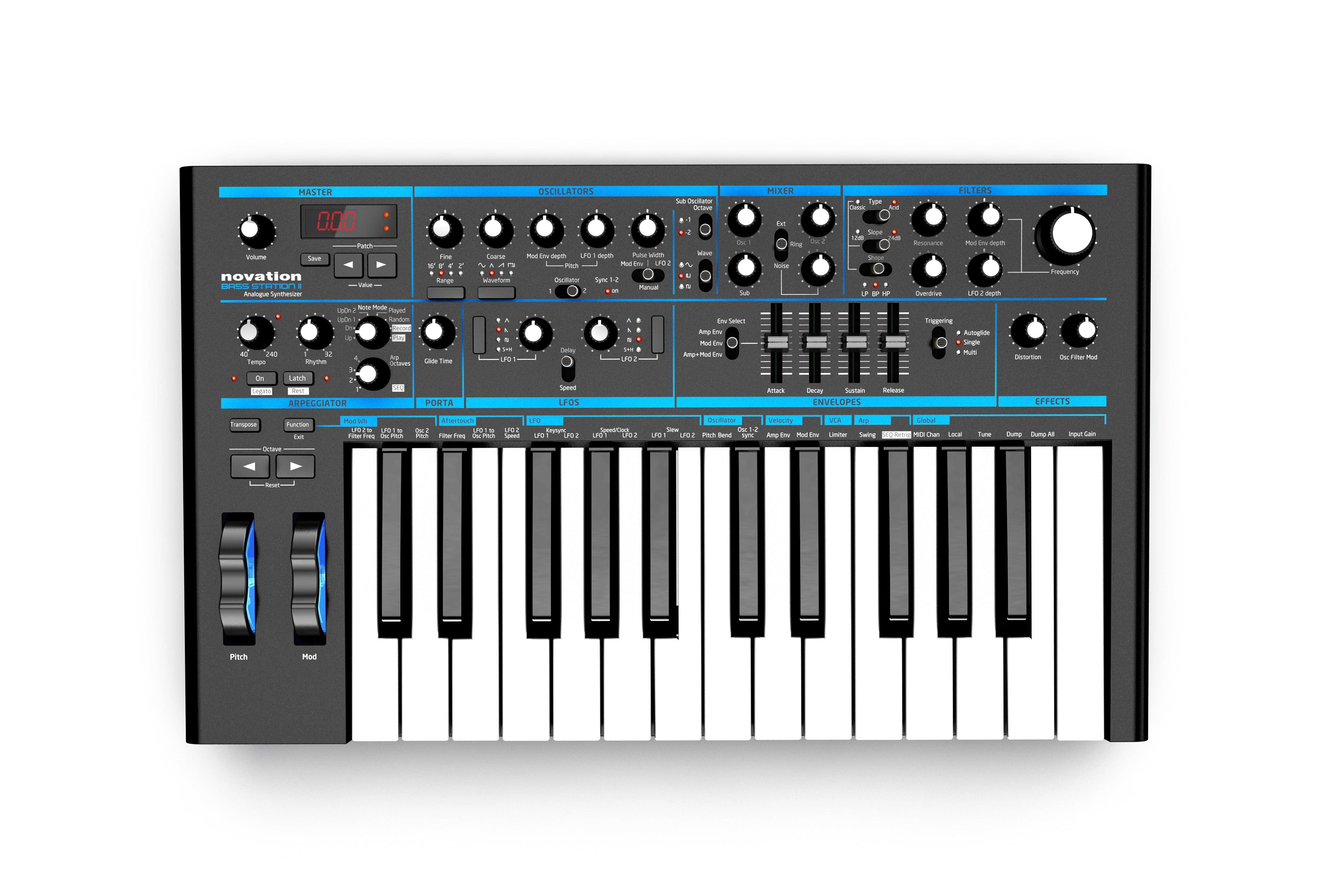 Novation Bass Station II - Analog Mono-Synth.