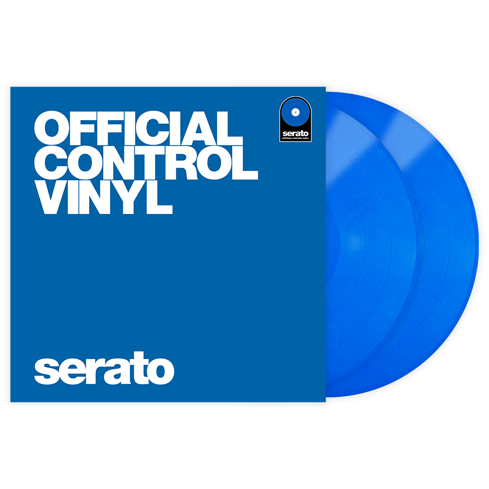 Serato Performance Series 12" Control Vinyl (Pair, Blue)