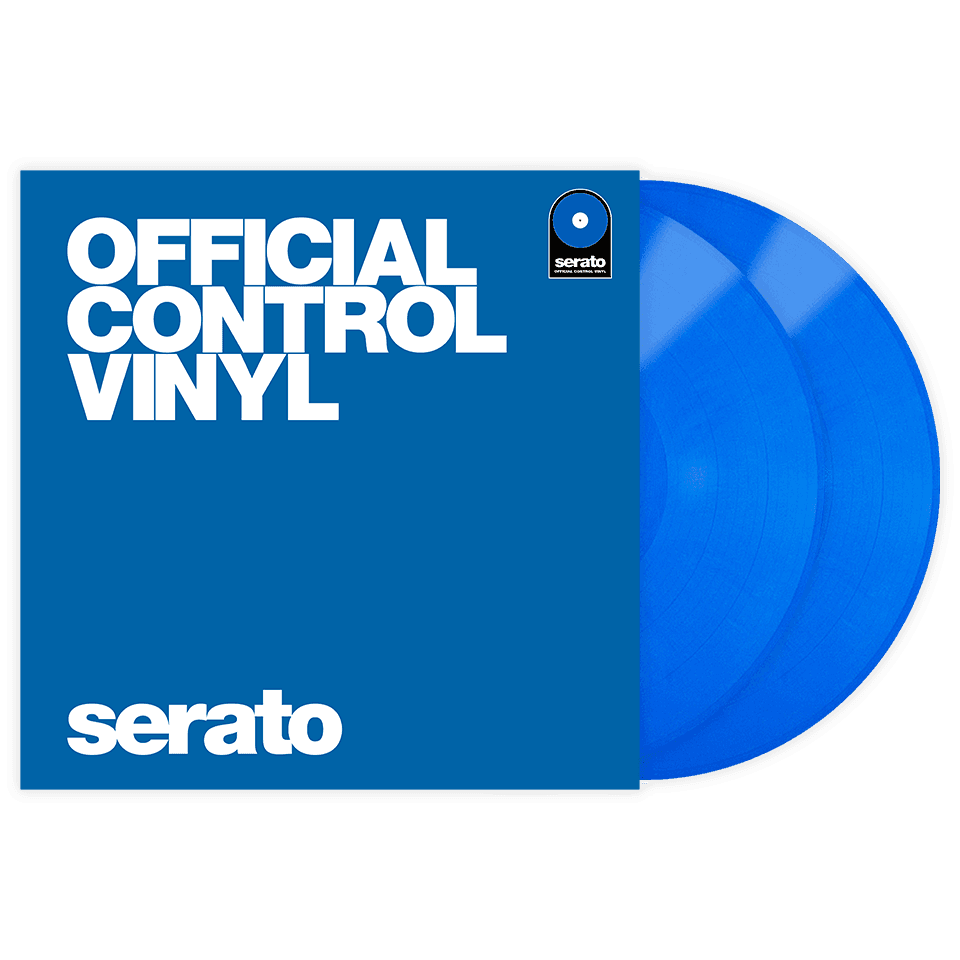Serato Performance Series 12" Control Vinyl (Pair, Blue).