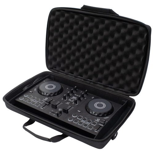 Odyssey BMDDJFLX2DLX - AlphaTheta DDJ-FLX2 EVA Molded Case with Cable Management Compartment
