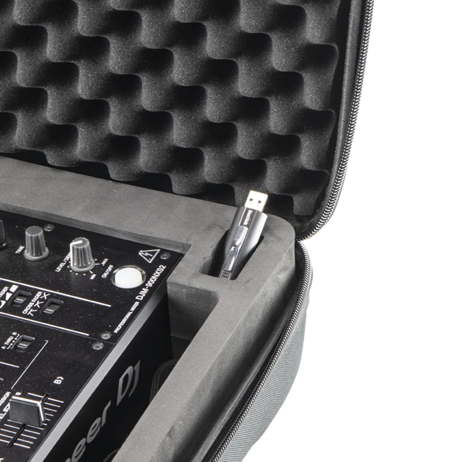 Odyssey BMMIX12TOUR - EVA Case Custom Fit for Most 12″ DJ Mixers with Cable Compartment - Final Clearance!