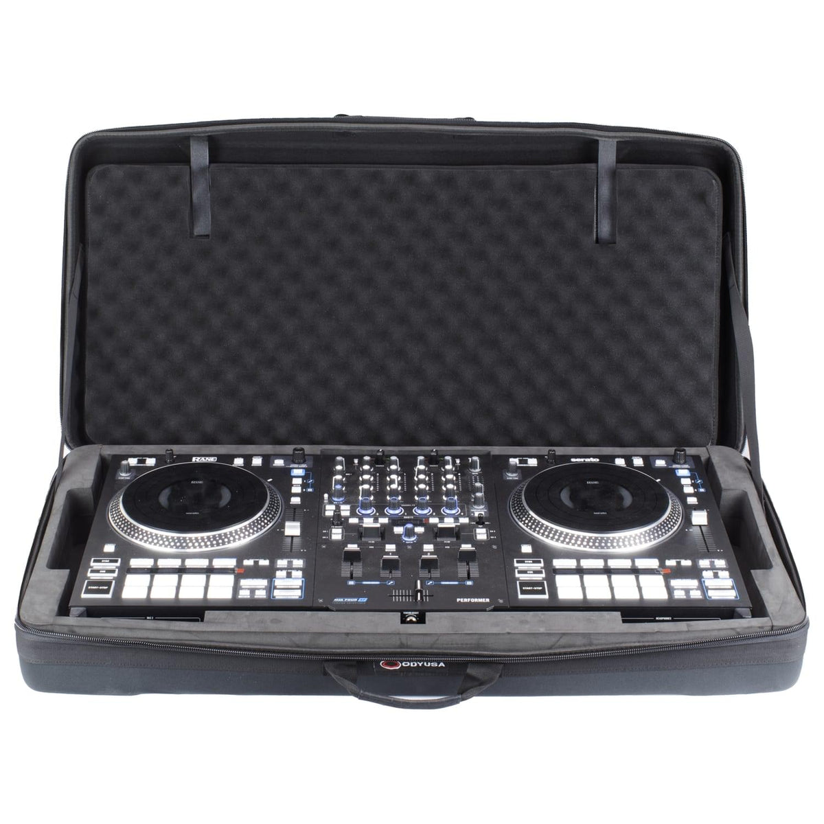 Odyssey BMPERFORMERDLX - Deluxe EVA Molded Soft Case/Bag with Lid Compartment for Rane Performer.