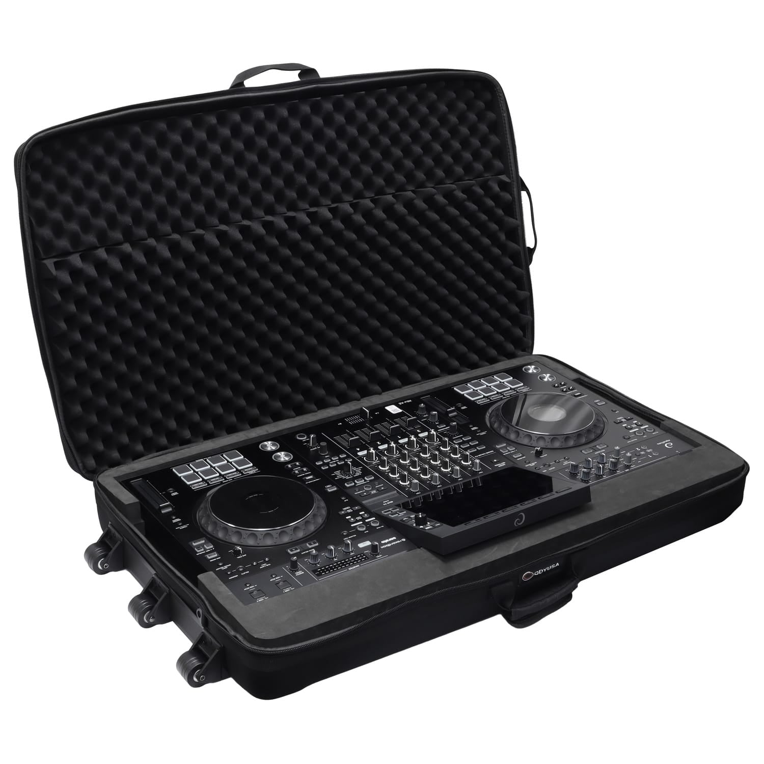 Odyssey BMXDJAZW - AlphaTheta XDJ-AZ EVA Molded Soft Case/Bag with Wheels