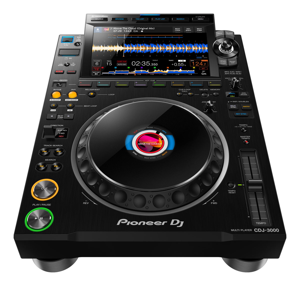 Pioneer DJ CDJ-3000 - Professional DJ Multi Player.