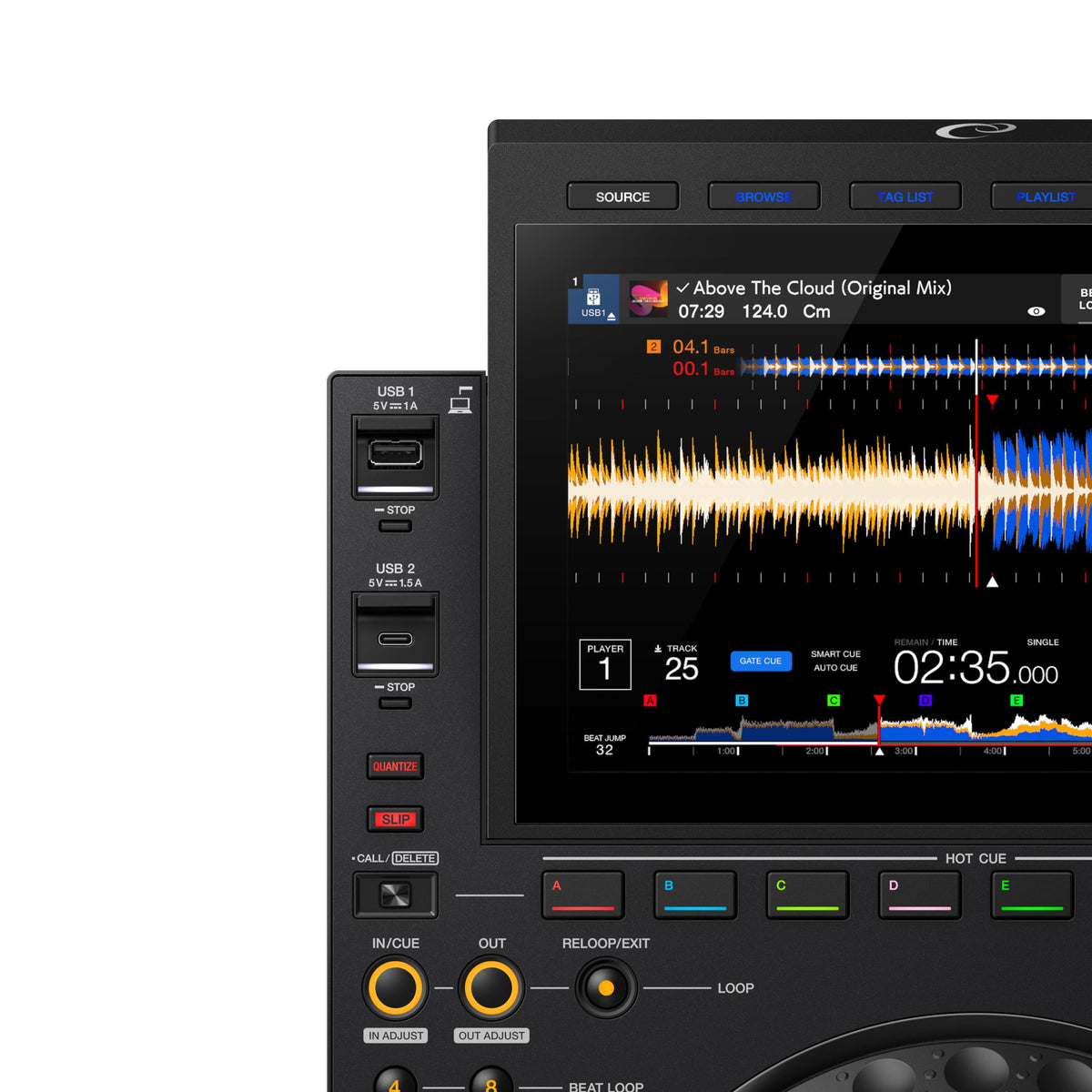 AlphaTheta CDJ-3000X - Flagship DJ Player.