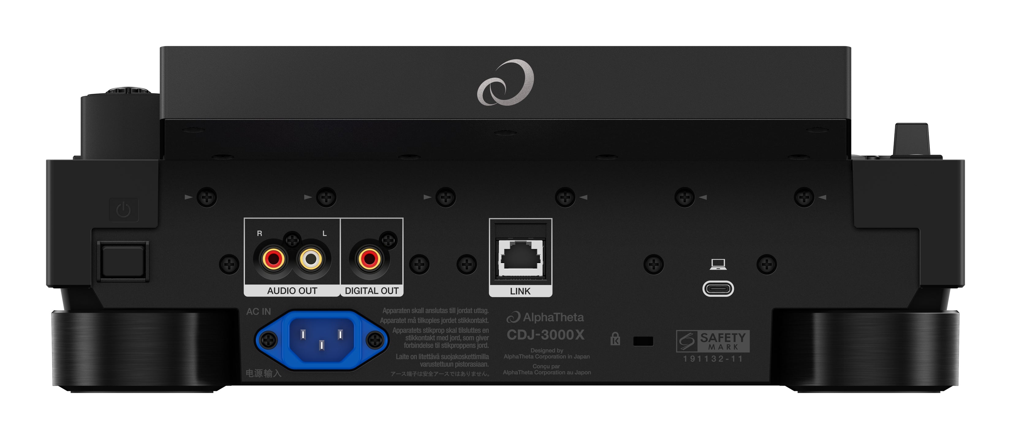 AlphaTheta CDJ-3000X - Flagship DJ Player