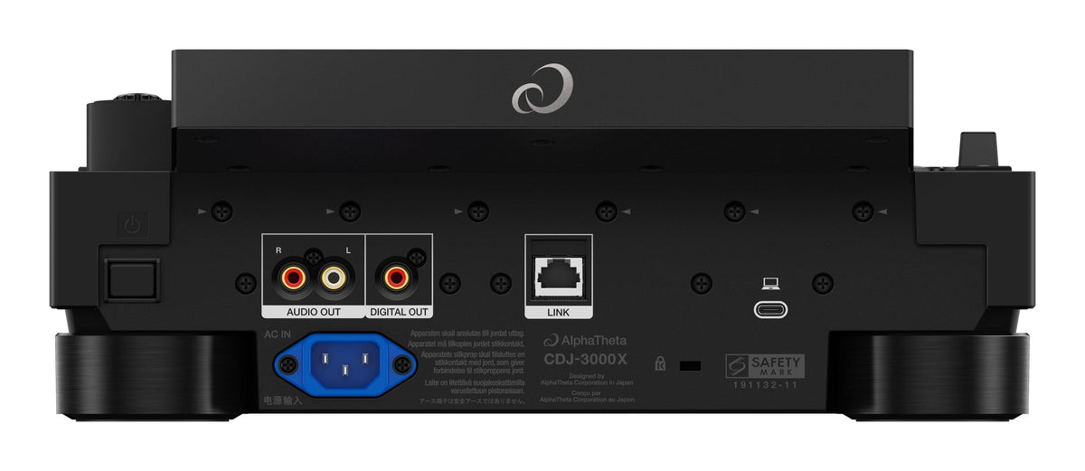 AlphaTheta CDJ-3000X - Flagship DJ Player - Open Box.