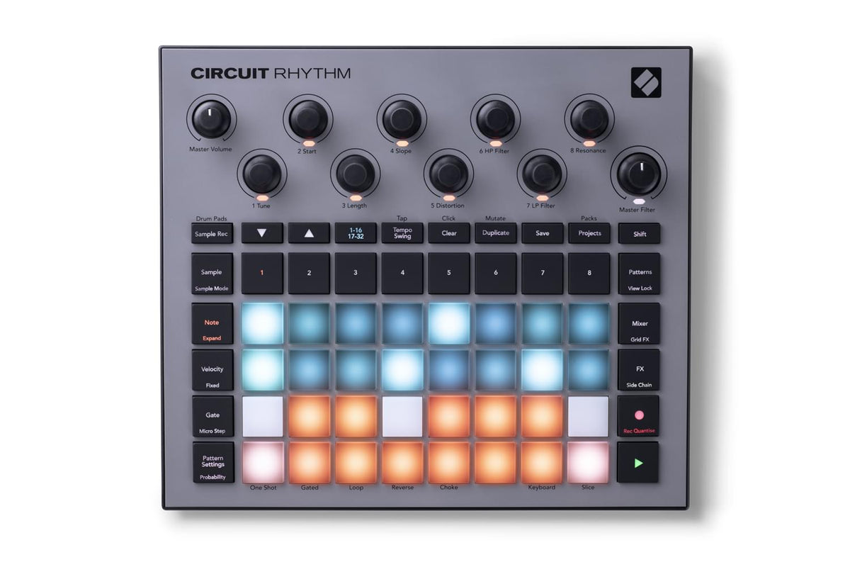 Novation Circuit Rhythm - Standalone Beatmaking Sampler.