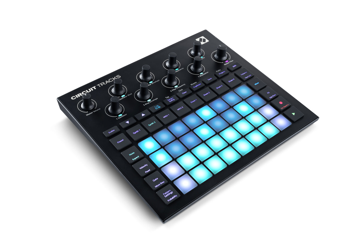Novation Circuit Tracks - Standalone Groovebox with Synths, Drums and Sequencer