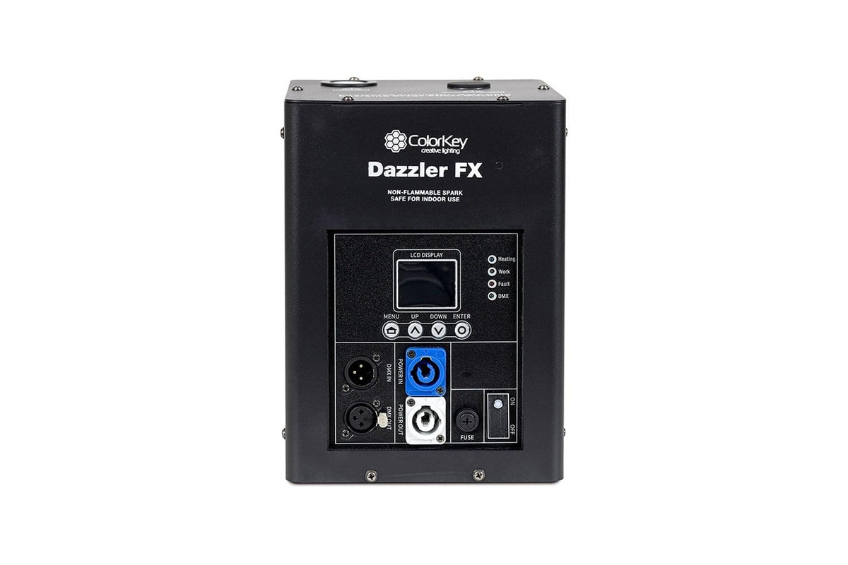 Colorkey Dazzler FX MK2 Pack - 2 Dazzler FX MK2 Bundle with Road Case (Black).
