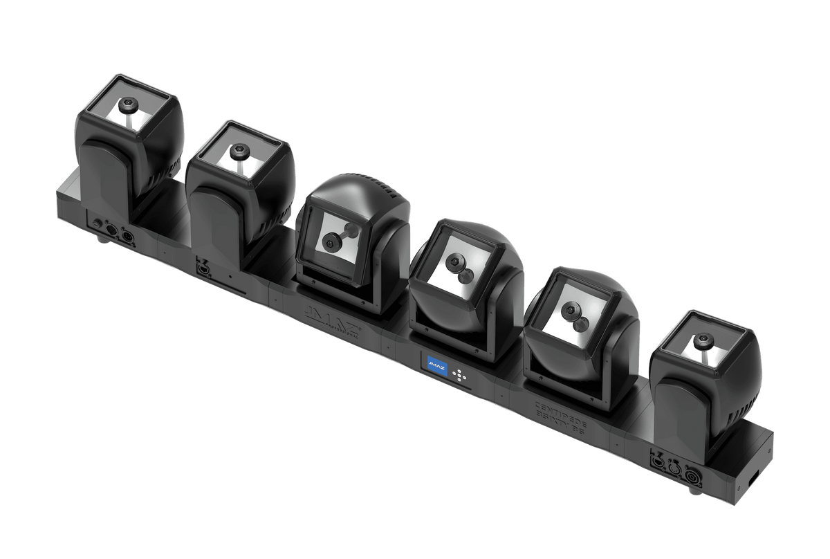 JMAZ PROFESSIONAL CENTIPEDE 3SIXTY B6 - RGBW LED Intelligent 6 Moving Head Bar.
