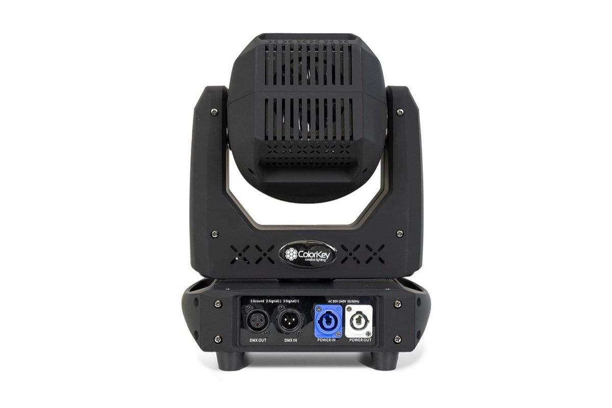Colorkey Mover Spot 150 - 2x Moving Head Bar with Pixel Control and RGB Strip Effects with Case Trolley.