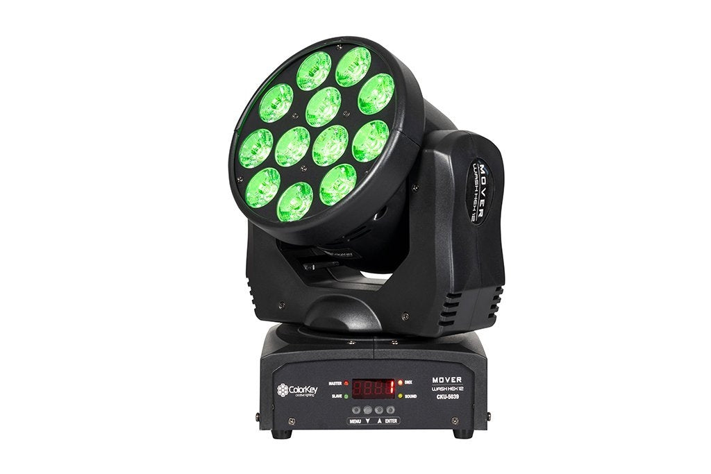 Colorkey Mover Wash HEX 12 - RGBAW-UV LED Moving Head Wash Light