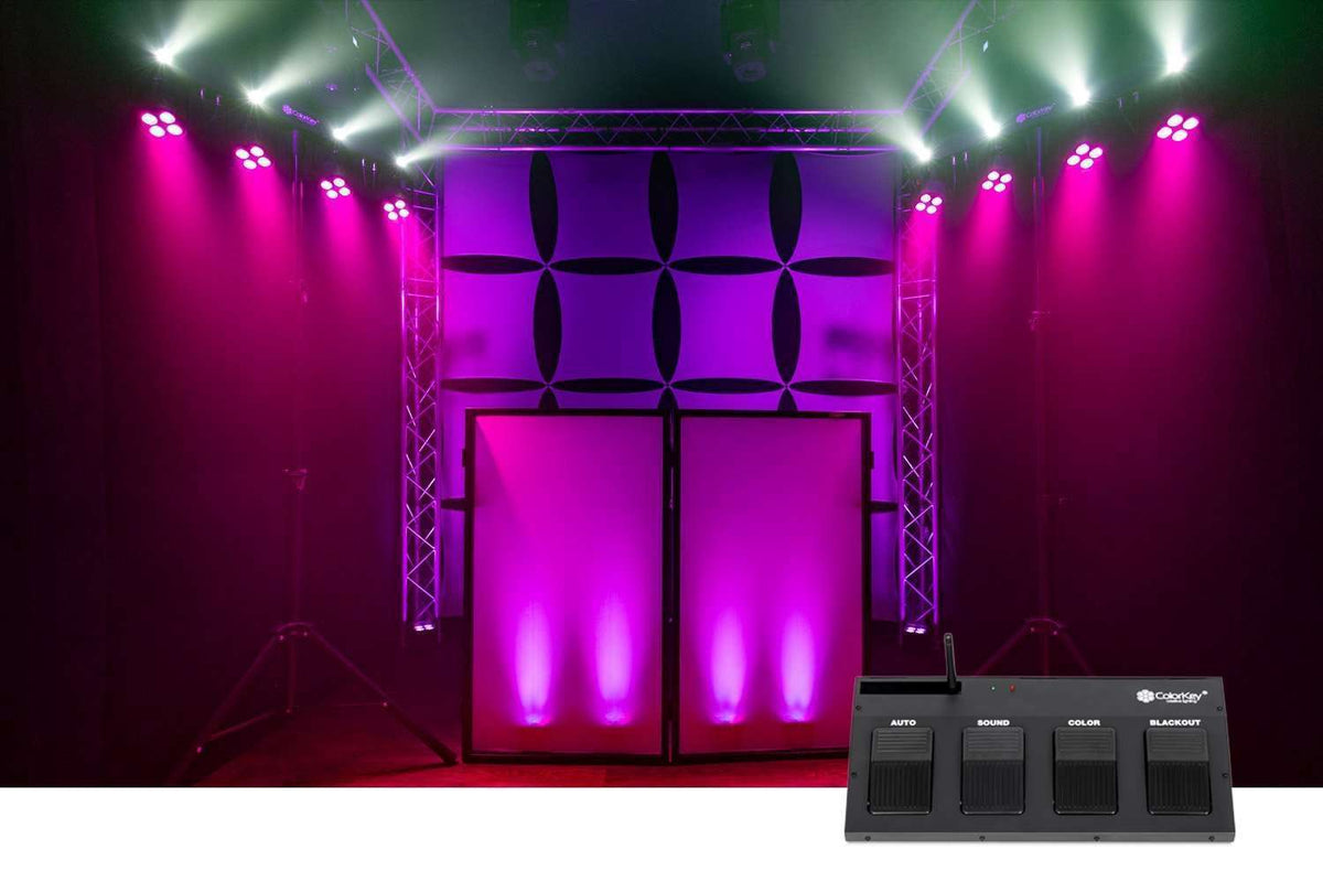 Colorkey Wireless Footswitch Controller - for PartyBar Mobile and PartyBar Pro