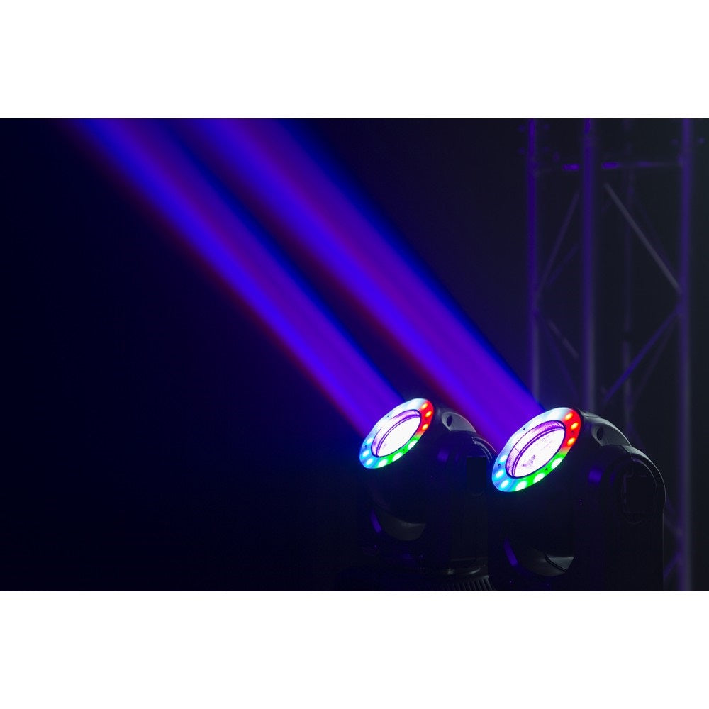 JMAZ CRAZY BEAM 40 FUSION - 60W RGBW LED Moving Head w/ Ring Effect
