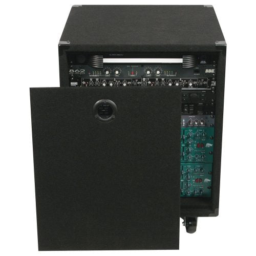 Odyssey CRE12W - 12U Carpeted Amp Rack Case with Wheels
