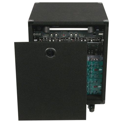 Odyssey CRE12W - 12U Carpeted Amp Rack Case with Wheels